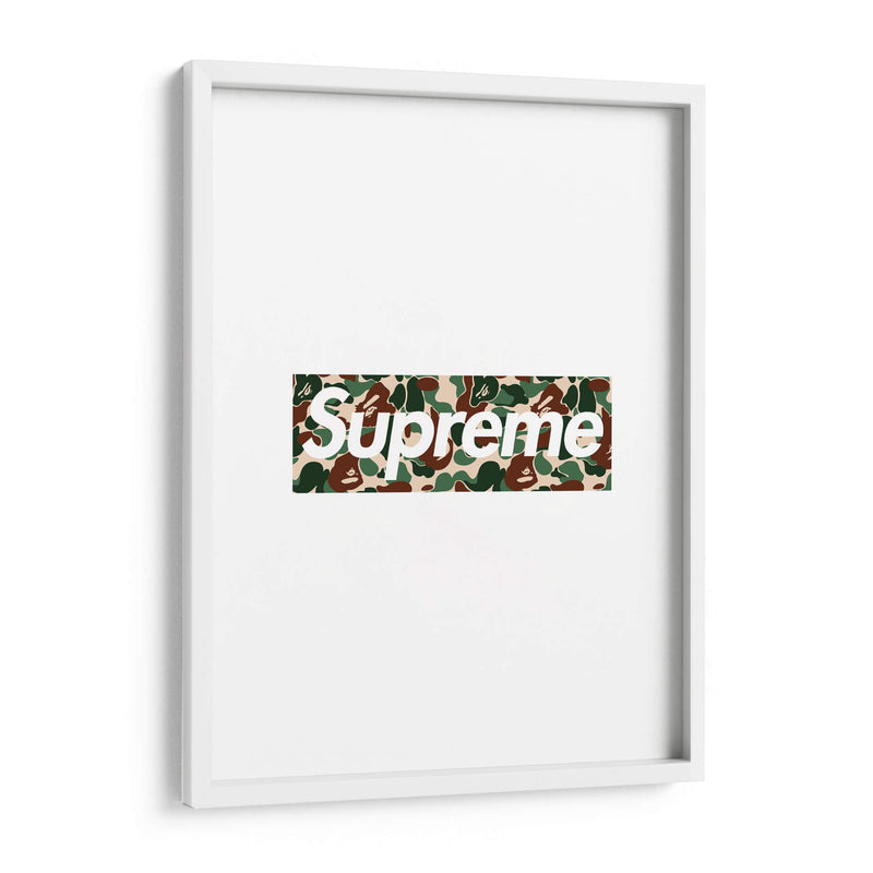 Bape X Sup-Supreme-Camo | Cuadro decorativo de Canvas Lab