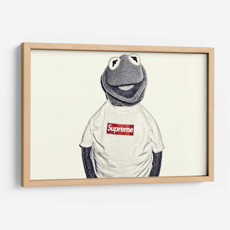 Kermit Sup BNW | Cuadro decorativo de Canvas Lab