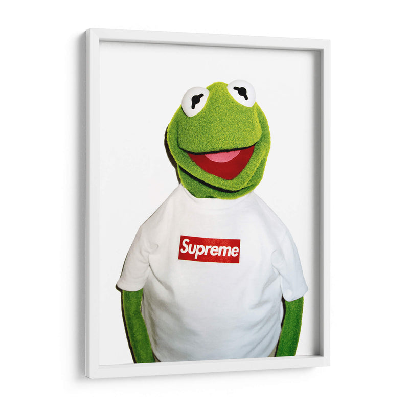 Kermit Sup | Cuadro decorativo de Canvas Lab