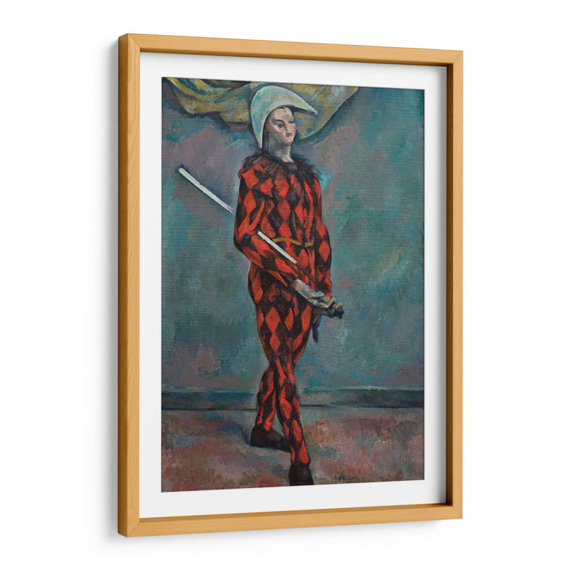 Arlequín - Paul Cézanne | Cuadro decorativo de Canvas Lab