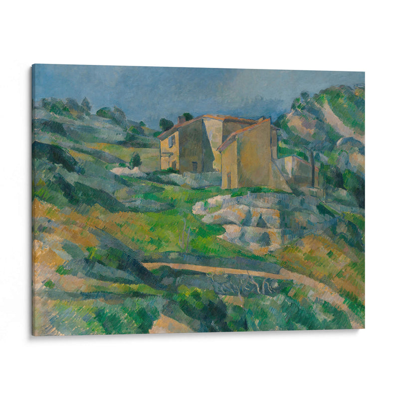 Casas en Provenza - Paul Cézanne | Cuadro decorativo de Canvas Lab