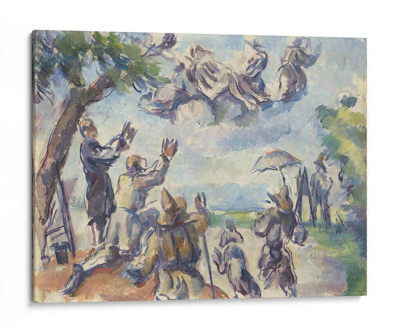 La apoteosis de Delacroix - Paul Cézanne | Cuadro decorativo de Canvas Lab