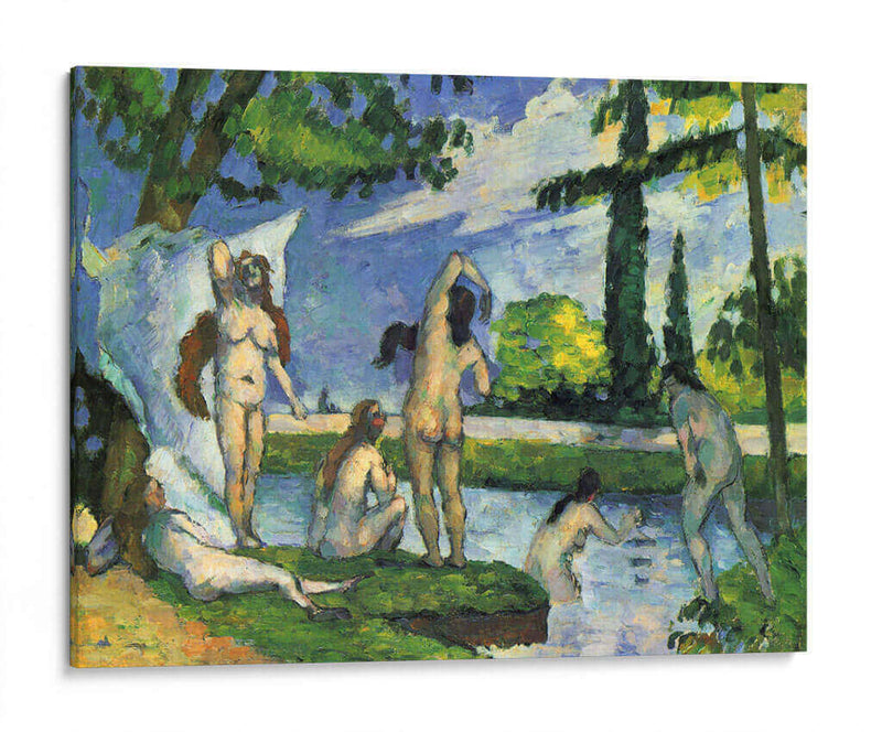 Bañadores - Paul Cézanne | Cuadro decorativo de Canvas Lab