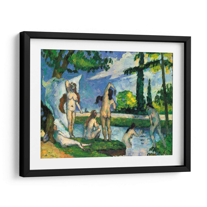 Bañadores - Paul Cézanne | Cuadro decorativo de Canvas Lab