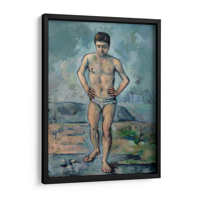 El bañista - Paul Cézanne | Cuadro decorativo de Canvas Lab