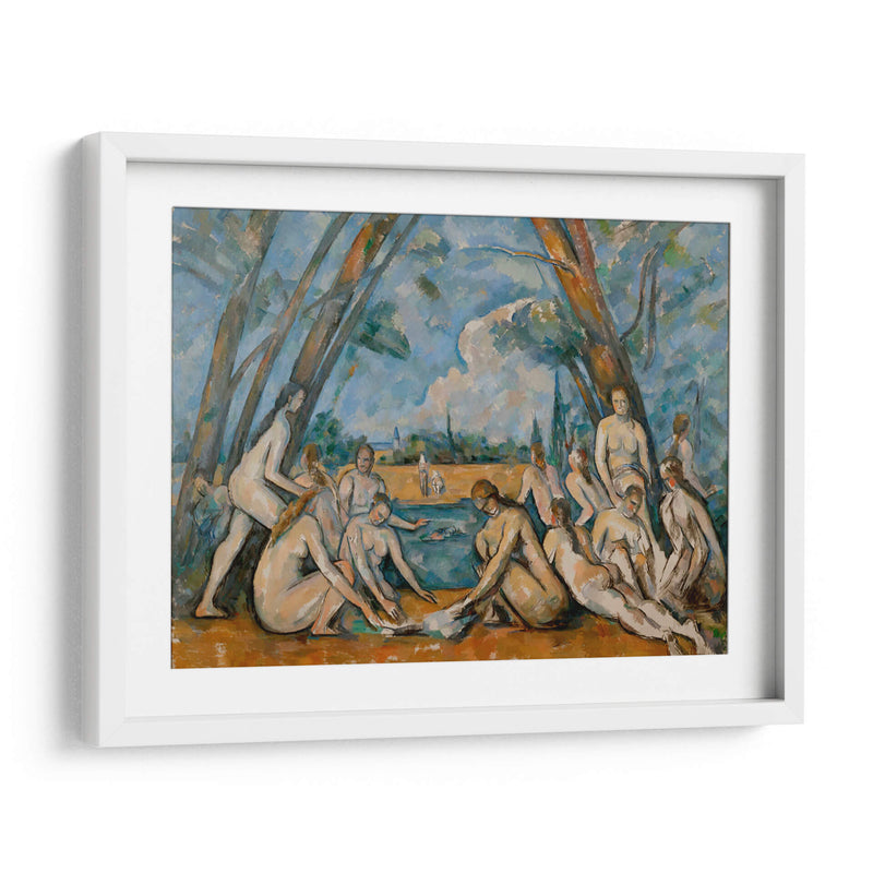 Las grandes bañistas - Paul Cézanne | Cuadro decorativo de Canvas Lab