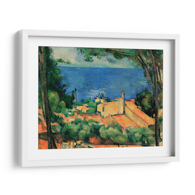 L'Estaque - Paul Cézanne | Cuadro decorativo de Canvas Lab
