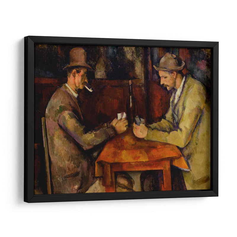 Los jugadores de cartas - Paul Cézanne | Cuadro decorativo de Canvas Lab