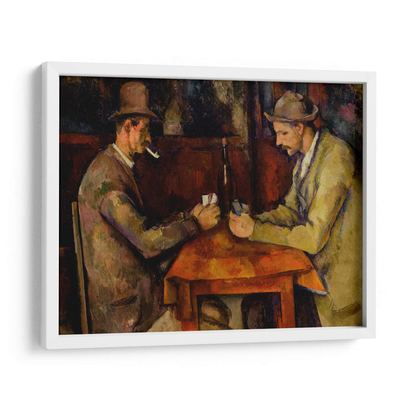 Los jugadores de cartas - Paul Cézanne | Cuadro decorativo de Canvas Lab