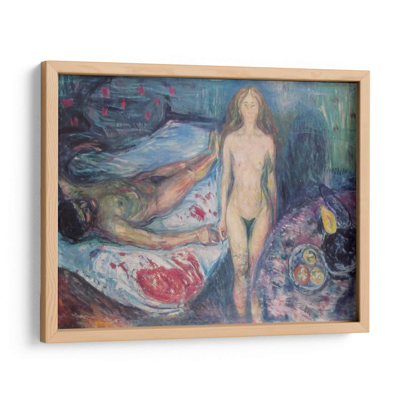 La muerte de Marat I - Edvard Munch | Cuadro decorativo de Canvas Lab