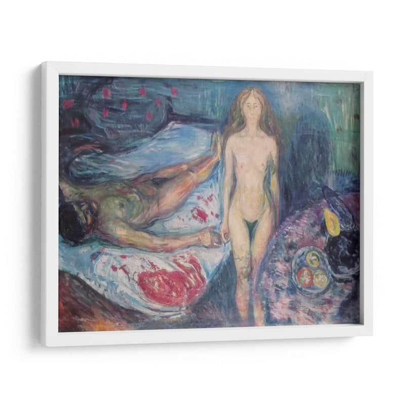 La muerte de Marat I - Edvard Munch | Cuadro decorativo de Canvas Lab