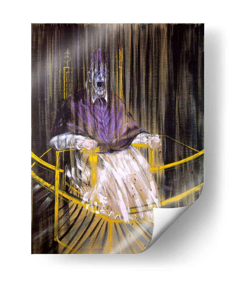 Estudio del retrato de Inocencio X de Velázquez - Francis Bacon | Cuadro decorativo de Canvas Lab