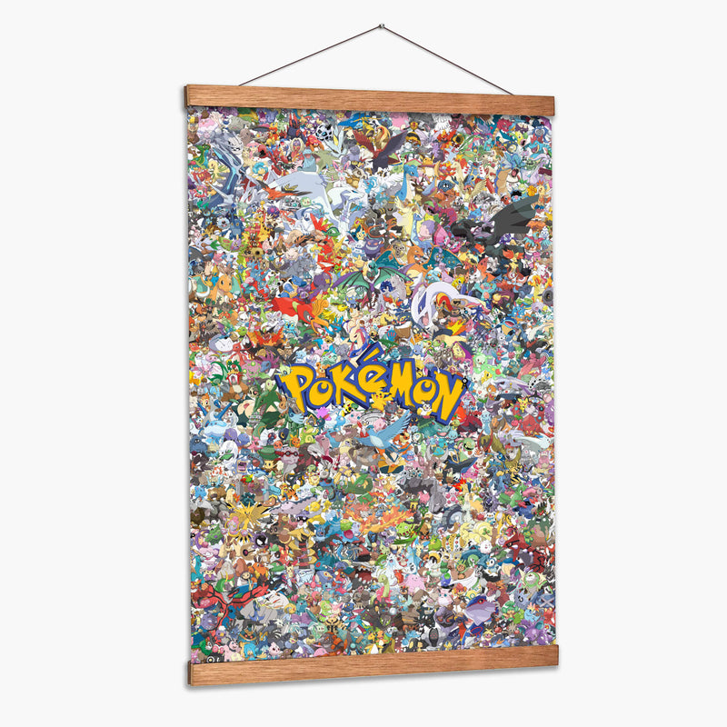 Universo Pokémon | Cuadro decorativo de Canvas Lab