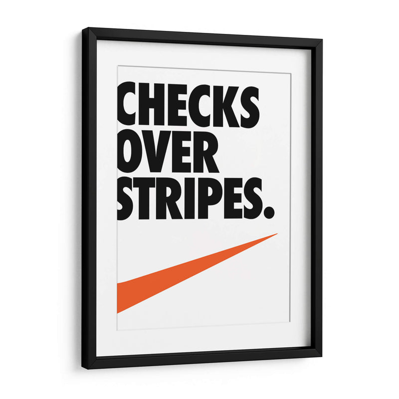 Checks Over Stripes | Cuadro decorativo de Canvas Lab