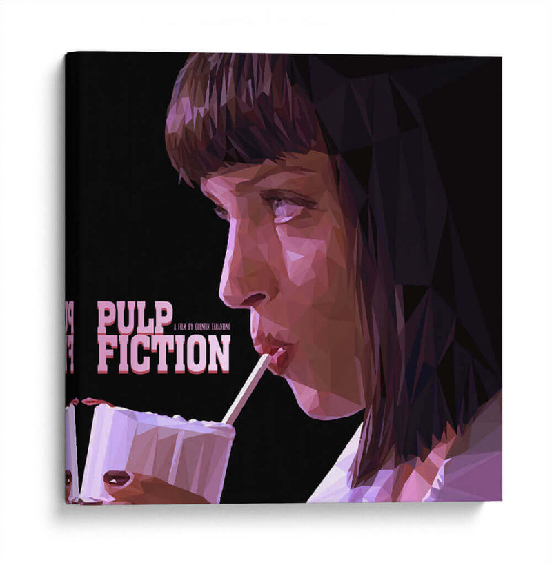 Pulp Fiction Triangle | Cuadro decorativo de Canvas Lab