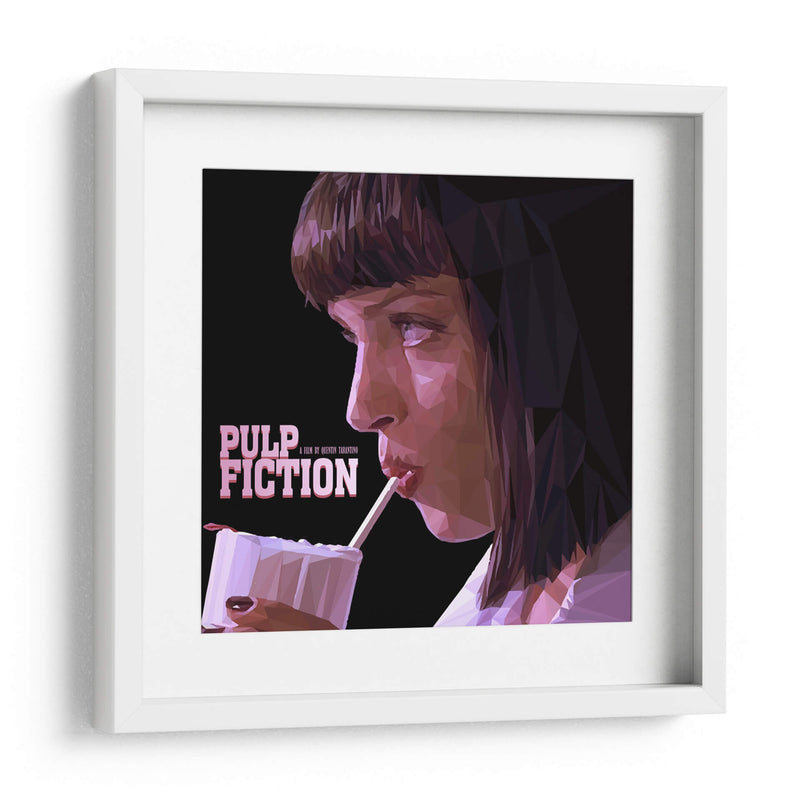 Pulp Fiction Triangle | Cuadro decorativo de Canvas Lab