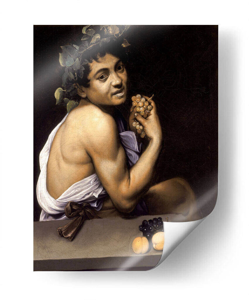 Baco enfermo - Caravaggio | Cuadro decorativo de Canvas Lab