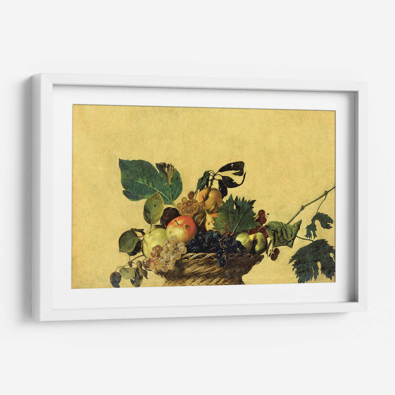 Cesto de frutas - Caravaggio | Cuadro decorativo de Canvas Lab