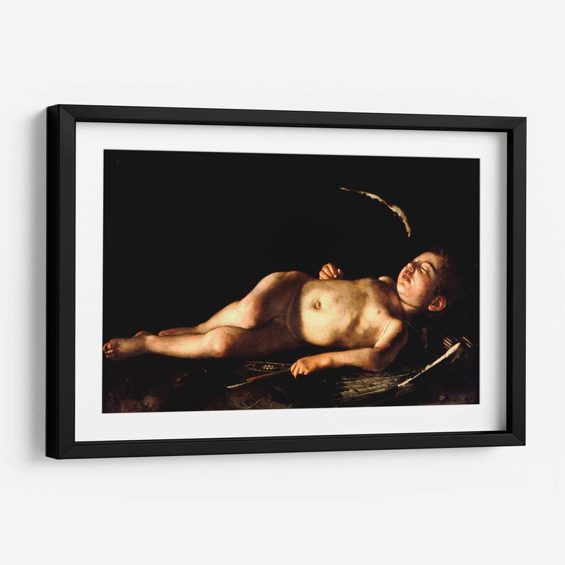 Cupido durmiendo - Caravaggio | Cuadro decorativo de Canvas Lab