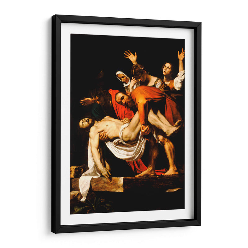 El entierro de Cristo - Caravaggio | Cuadro decorativo de Canvas Lab