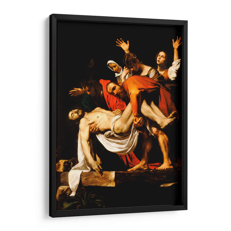 El entierro de Cristo - Caravaggio | Cuadro decorativo de Canvas Lab