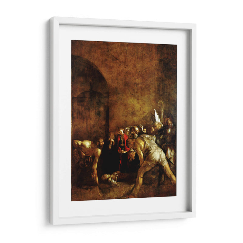 El entierro de santa Lucía - Caravaggio | Cuadro decorativo de Canvas Lab