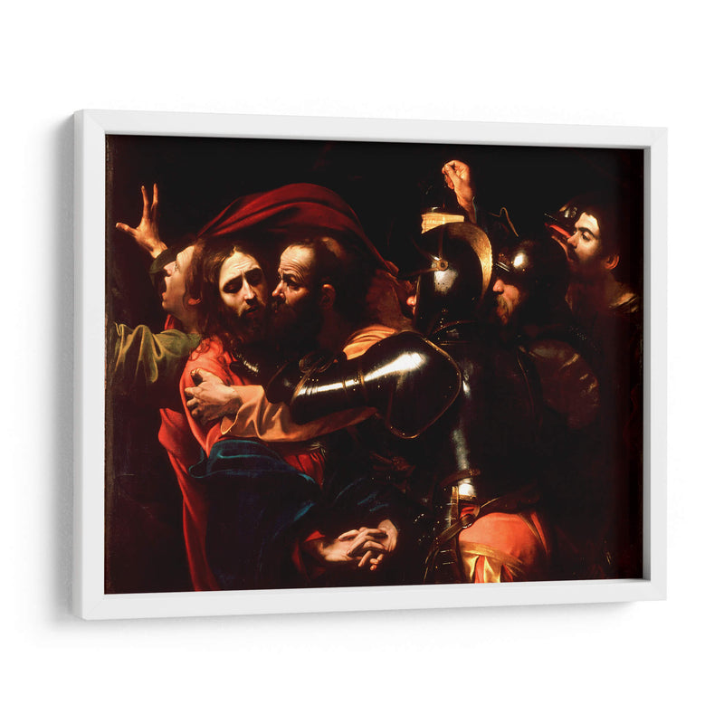 El prendimiento de Cristo	 - Caravaggio | Cuadro decorativo de Canvas Lab