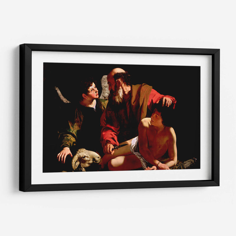 El sacrificio de Isaac (Princeton) - Caravaggio | Cuadro decorativo de Canvas Lab