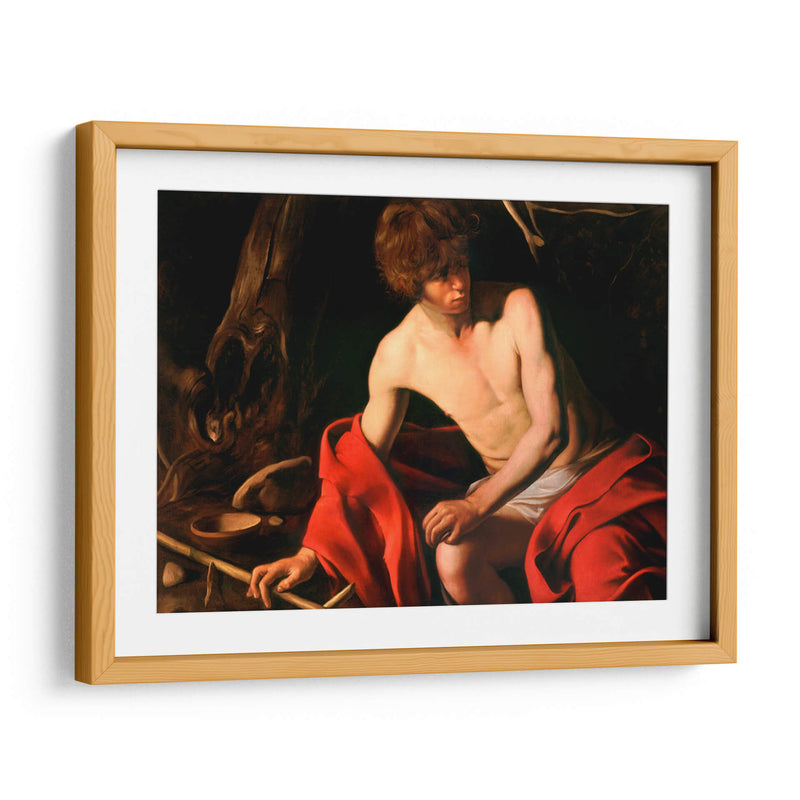 Juan Bautista (Galería Nacional de Arte Antiguo) - Caravaggio | Cuadro decorativo de Canvas Lab