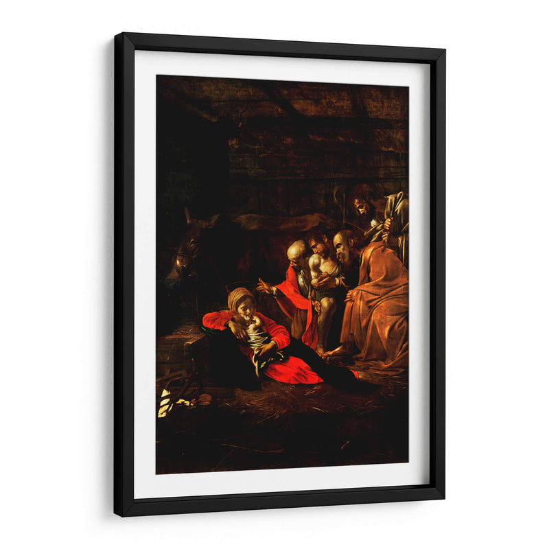 La adoración de los pastores - Caravaggio | Cuadro decorativo de Canvas Lab