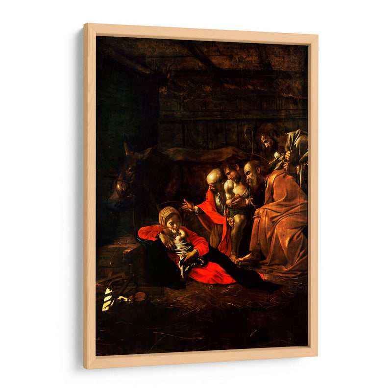La adoración de los pastores - Caravaggio | Cuadro decorativo de Canvas Lab