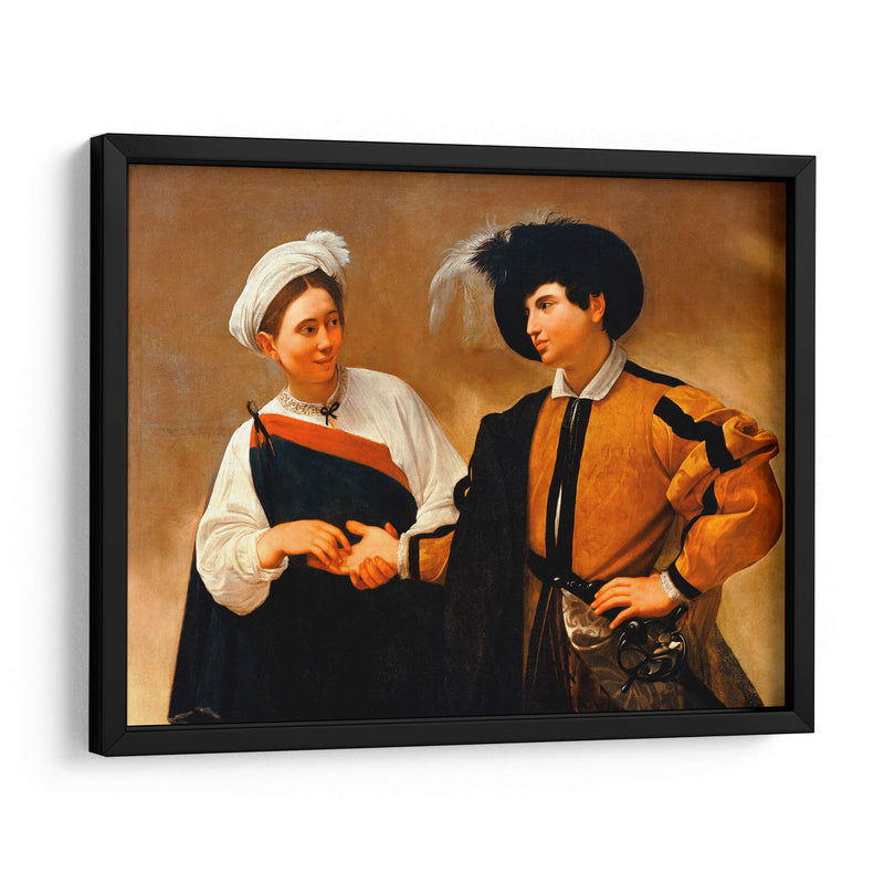 La buenaventura - Caravaggio | Cuadro decorativo de Canvas Lab