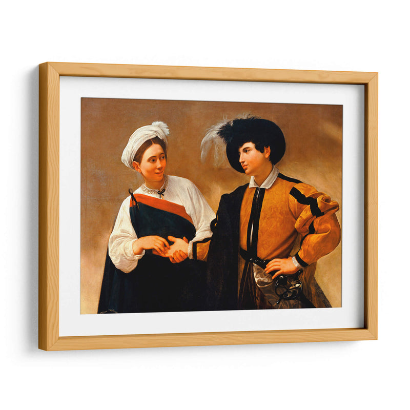 La buenaventura - Caravaggio | Cuadro decorativo de Canvas Lab