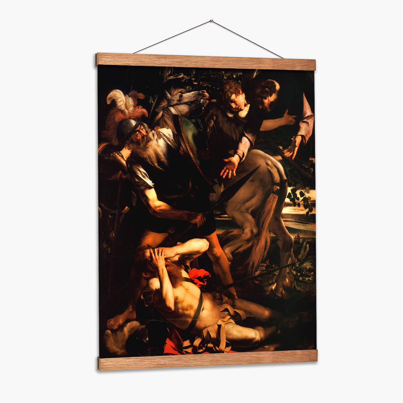 La conversión de san Pablo - Caravaggio | Cuadro decorativo de Canvas Lab