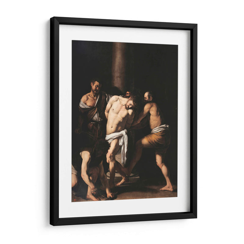La flagelación de Cristo - Caravaggio | Cuadro decorativo de Canvas Lab