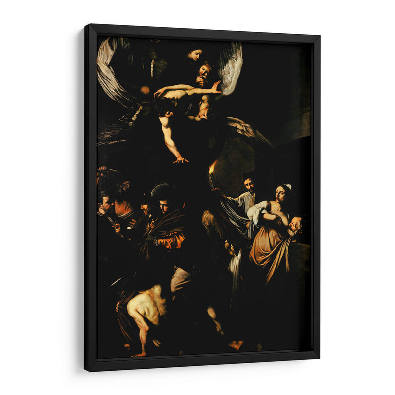 Siete acciones de la misericordia - Caravaggio | Cuadro decorativo de Canvas Lab