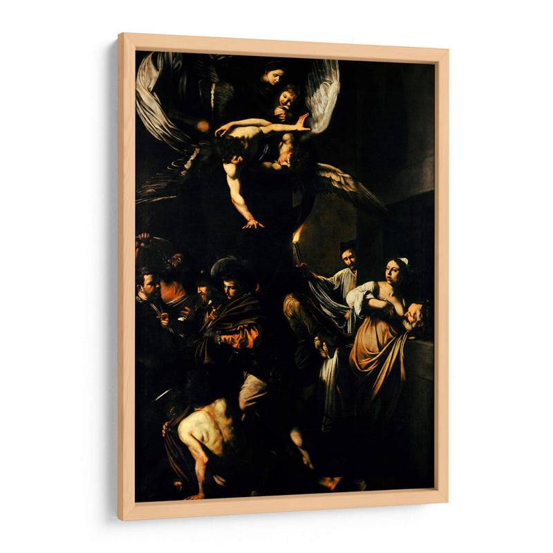 Siete acciones de la misericordia - Caravaggio | Cuadro decorativo de Canvas Lab
