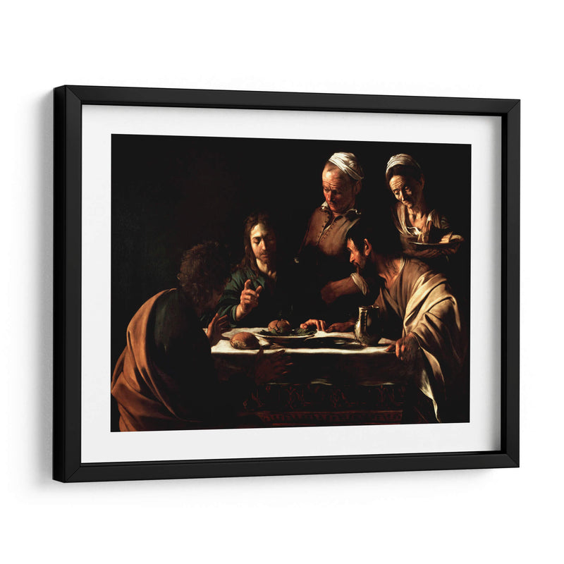 Los discí­pulos de Emaús (Milán) - Caravaggio | Cuadro decorativo de Canvas Lab