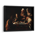 Los discí­pulos de Emaús (Milán) - Caravaggio | Cuadro decorativo de Canvas Lab