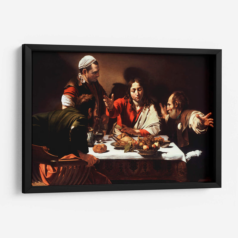 Los discí­pulos de Emaús - Caravaggio | Cuadro decorativo de Canvas Lab