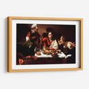 Los discí­pulos de Emaús - Caravaggio | Cuadro decorativo de Canvas Lab