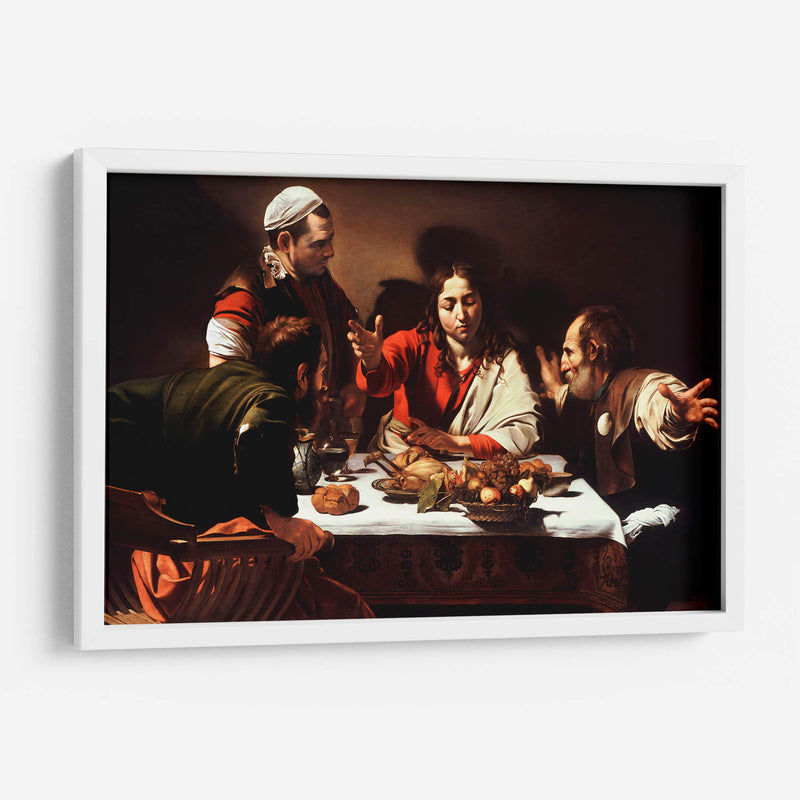 Los discí­pulos de Emaús - Caravaggio | Cuadro decorativo de Canvas Lab