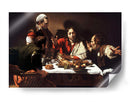 Los discí­pulos de Emaús - Caravaggio | Cuadro decorativo de Canvas Lab