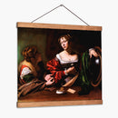 Martha y Marí­a Magdalena - Caravaggio | Cuadro decorativo de Canvas Lab