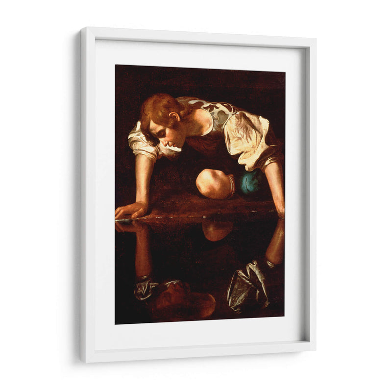 Narciso - Caravaggio | Cuadro decorativo de Canvas Lab