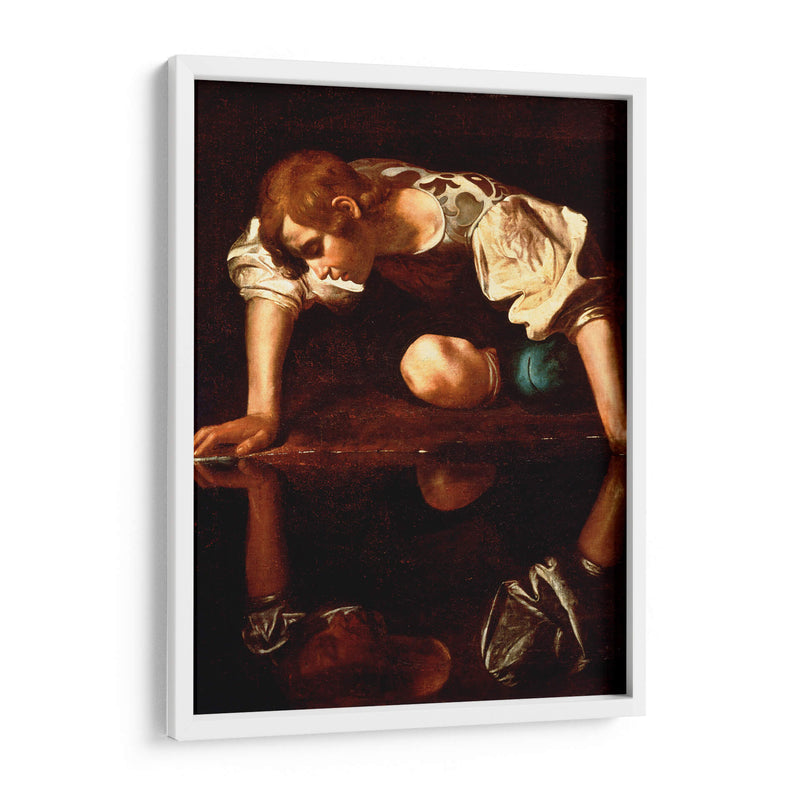 Narciso - Caravaggio | Cuadro decorativo de Canvas Lab