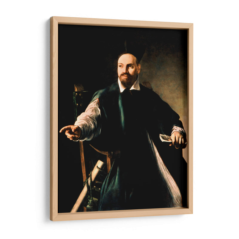 Retrato de Maffeo Barberini - Caravaggio | Cuadro decorativo de Canvas Lab