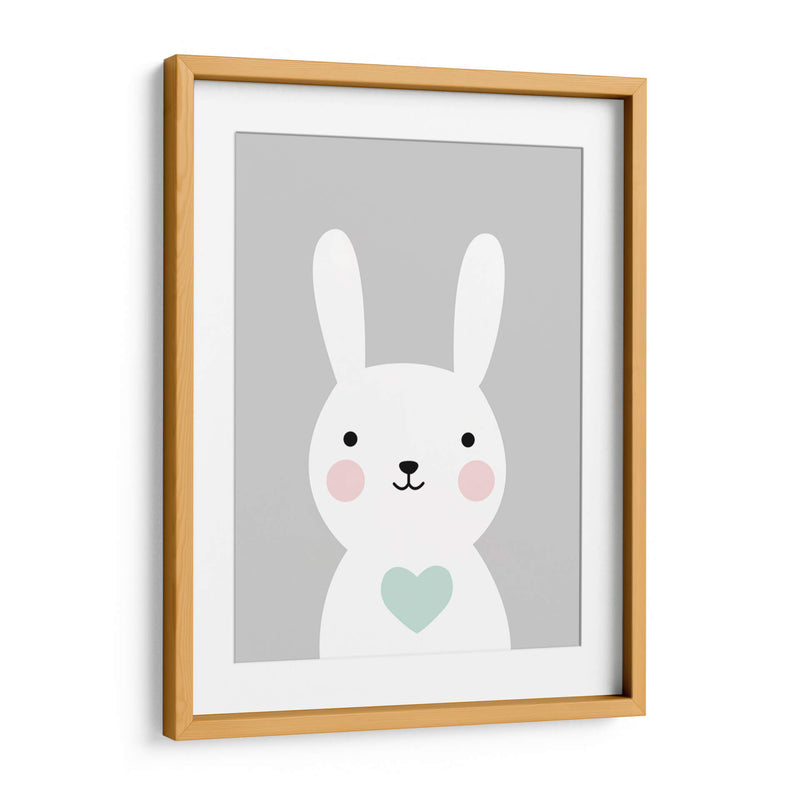Pastel Bunny | Cuadro decorativo de Canvas Lab