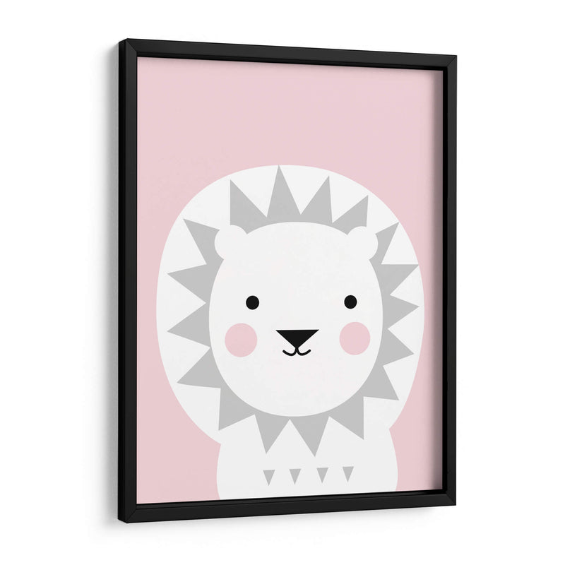 Pastel Lion | Cuadro decorativo de Canvas Lab