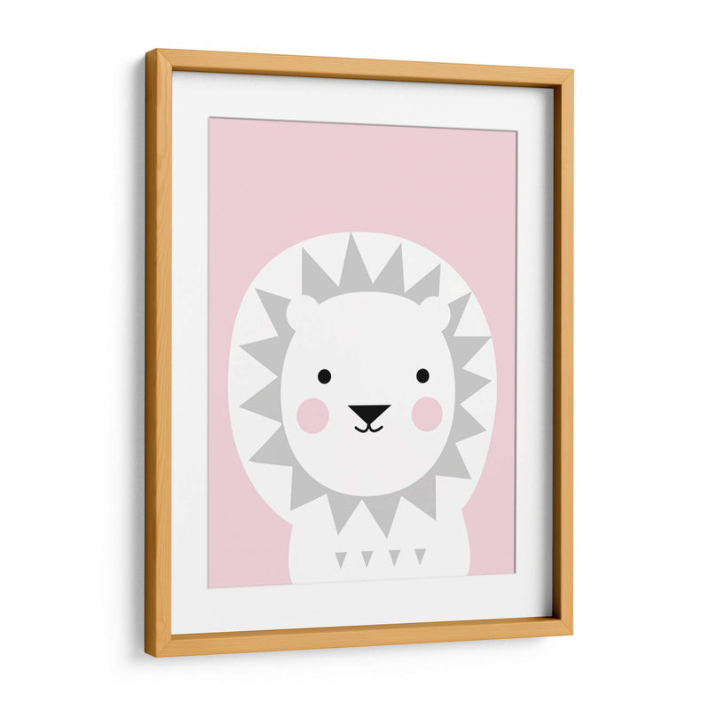 Pastel Lion | Cuadro decorativo de Canvas Lab